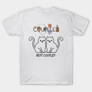 Best couples love for best couple ever T-Shirt